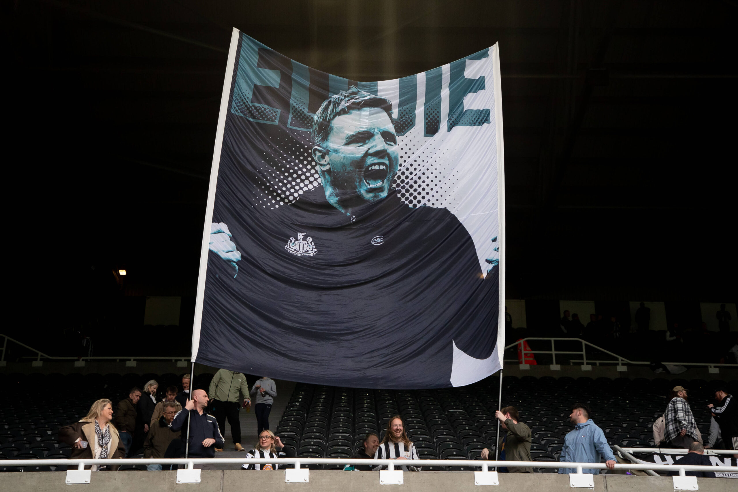 Newcastle v Manchester United, Premier League, Football, St James Park, Newcastle upon Tyne, Tyne and Wear, UK - 13 Apr 2025