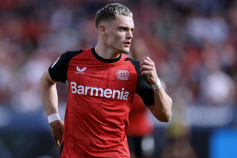 DFL Fussball Bundesliga Saison 2024 - 2025BL Spiel Bayer 04 Leverkusen - FC Augsburg  2 : 0am 26.04. 2025 in Leverkusen