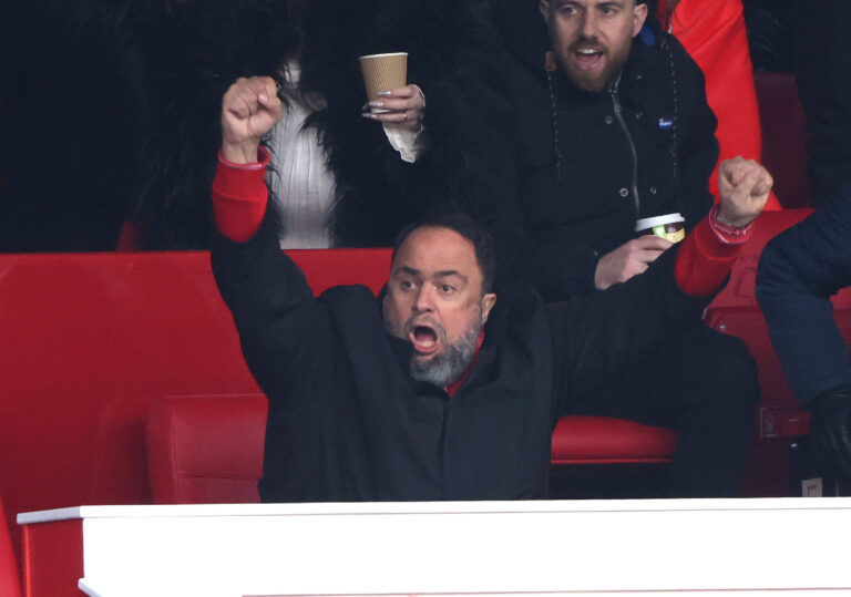 Nottingham Forest v Brighton & Hove Albion, EPL match, at The City Ground, Nottingham, Notts., UK on 1st February, 2025.