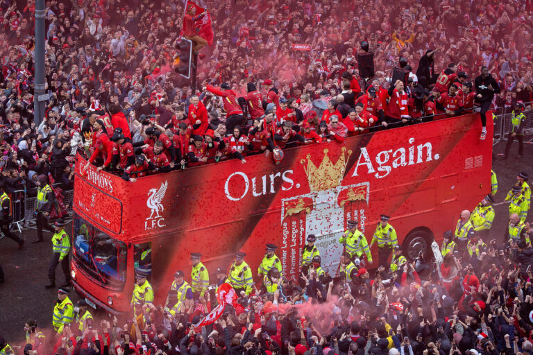 2025 Liverpool Premier League Trophy Parade May 26th