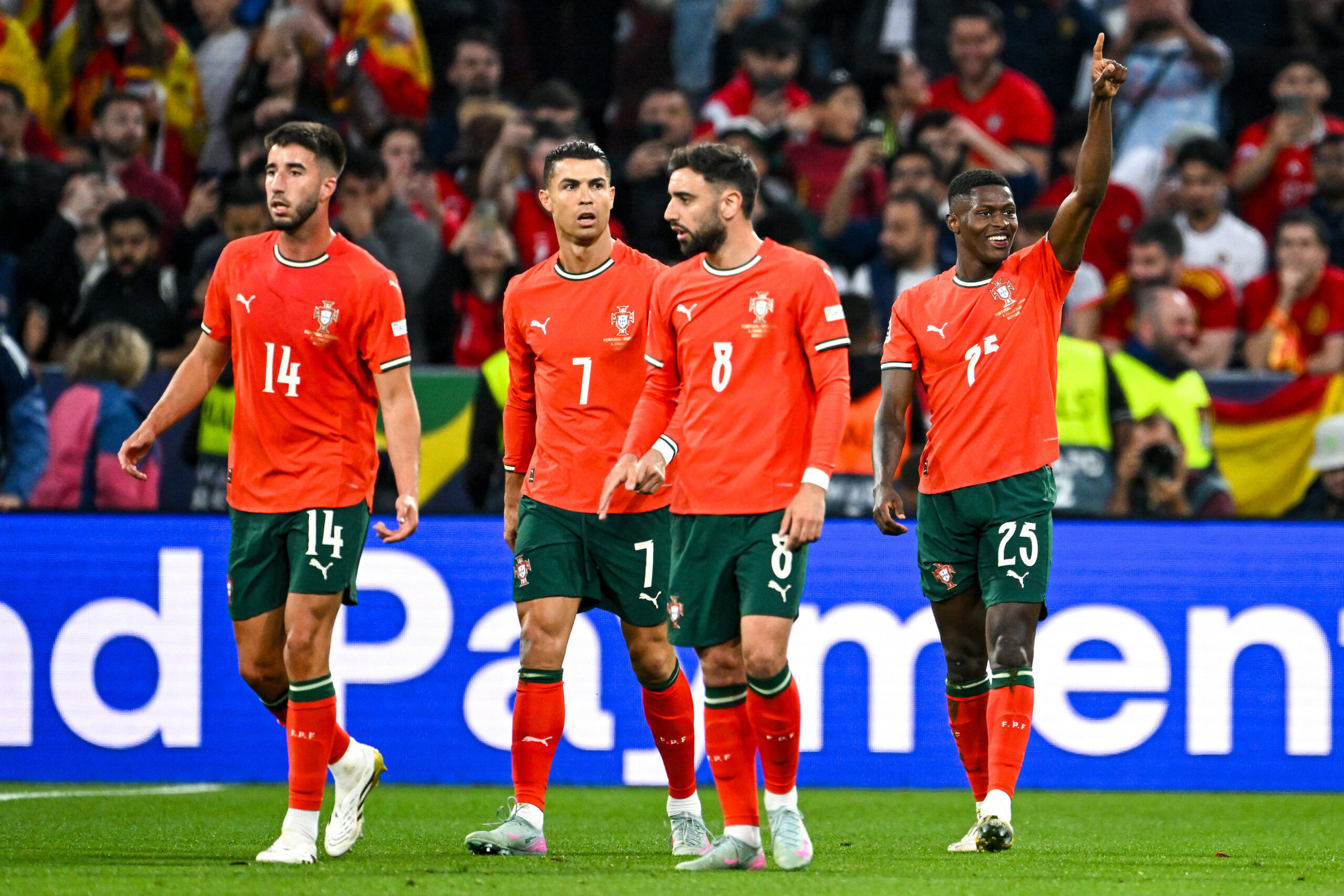 GER, Portugal vs Spanien, Fussball, UEFA, Nations League, Finale, Spielzeit 2024/2025, 08.06.2025.