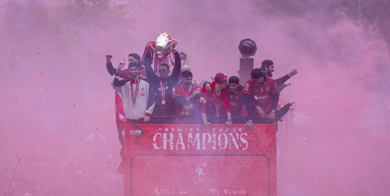 Trent Alexander-Arnold was notified during the Liverpool bus parade about his early departure (Credits: Imago Images)