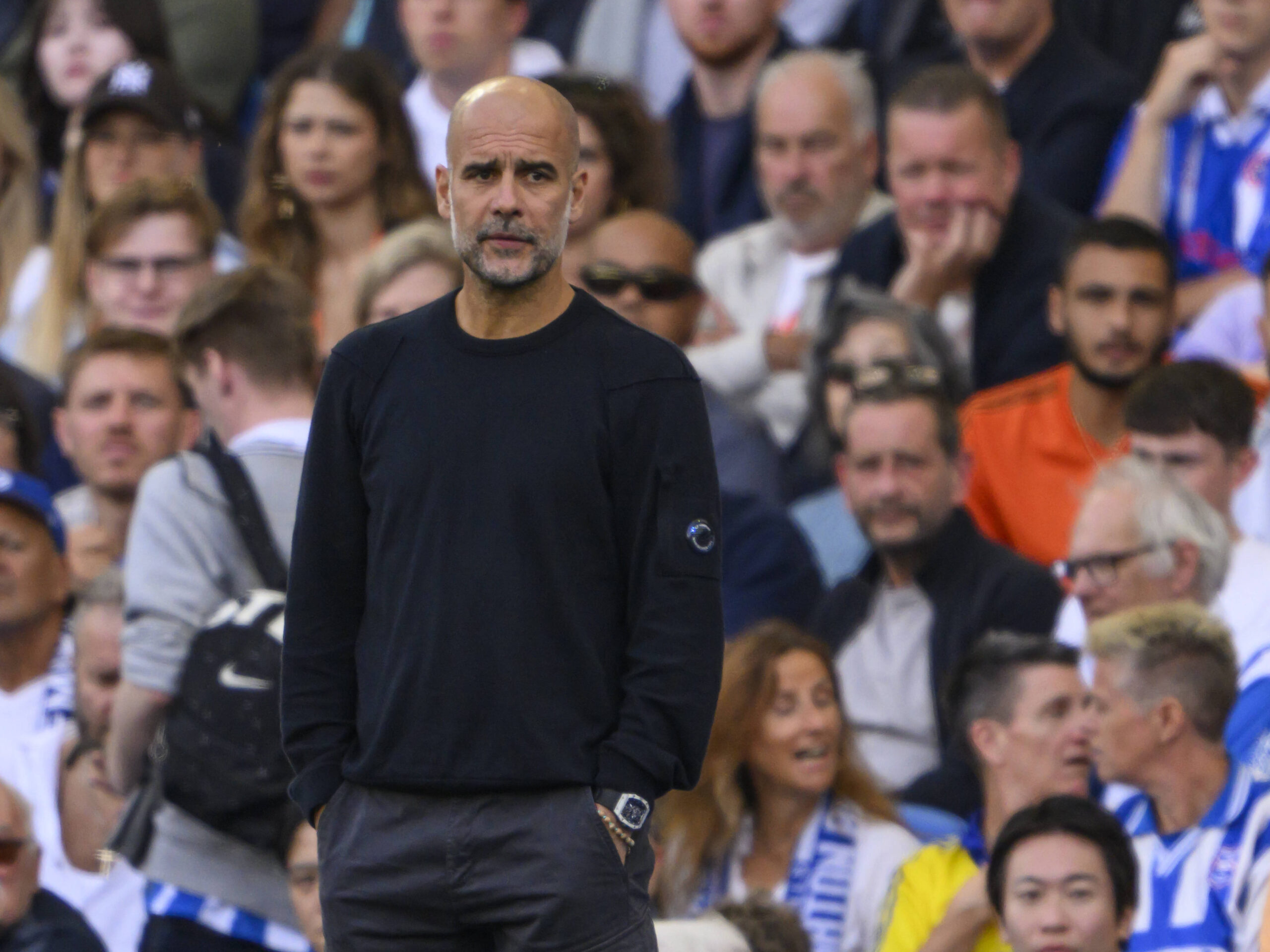 Pep Guardiola backs Erling Haaland as the best striker in the world (Credits: Imago Images)