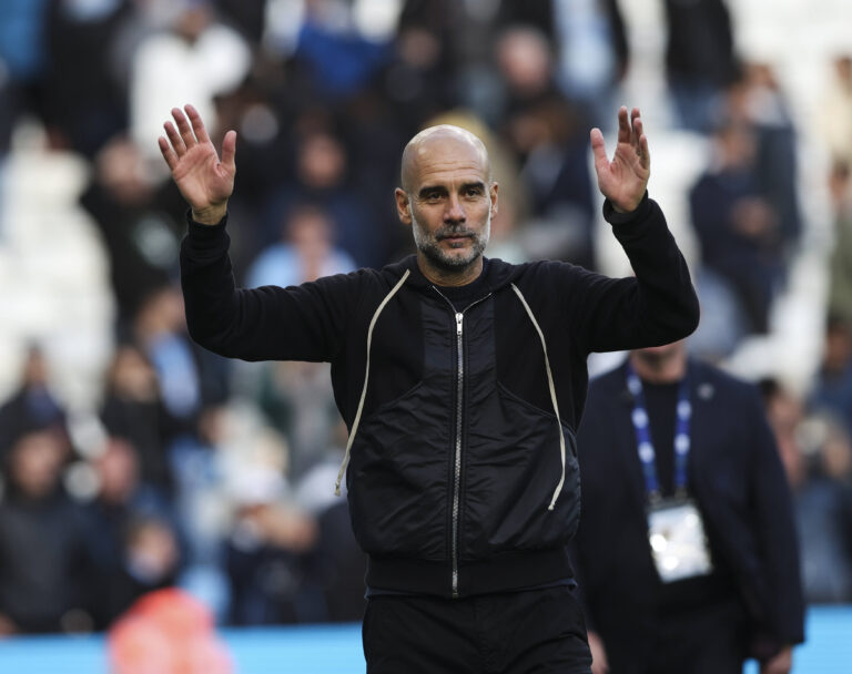 Manchester City manager Pep Guardiola has set his eyes on Liverpool target Marc Guéhi (Credits: Imago Images)