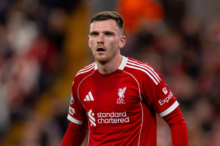 Andy Robertson is serving as a mentor for Milos Kerkez (Credits: Imago Images)