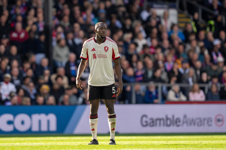 Ibrahima Konate's performance against Crystal Palace has been under a lot of criticism (Credits: Imago Images)