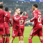Frankfurt 22.10.2025: Eintracht Frankfurt vs. FC Liverpool, Deutsche Bank Park, UEFA Champions League